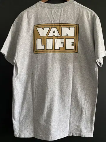 VAN LIFE 티셔츠 그레이