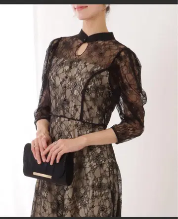 레이스 롱 원피스 Lace Ladies