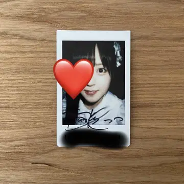 나카가와 코코로 친필 사인 폴라로이드