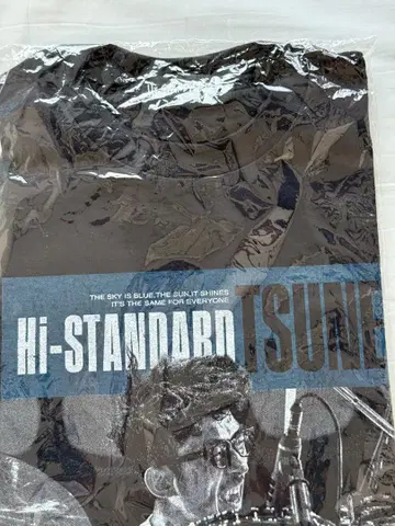 HI-STANDARD TSUNE 밴딩 티셔츠 블랙 M 사이즈