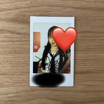 나카가와 신 친필 사인 폴라로이드
