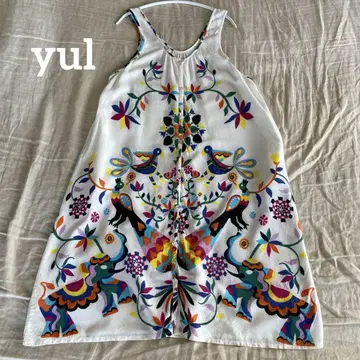 차이하네 yul 인도산 오리엔탈 프린트 원피스 컬러풀 원피스