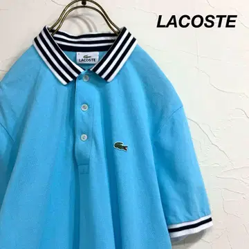 LACOSTE 라코스테 사슴 반팔 피케 셔츠 라이트 블루