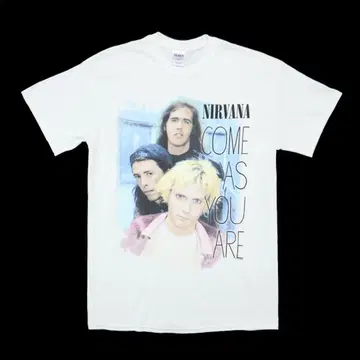 데드스탁 NIRVANA 닐바나 너바나 티셔츠 밴딩 구제 의류