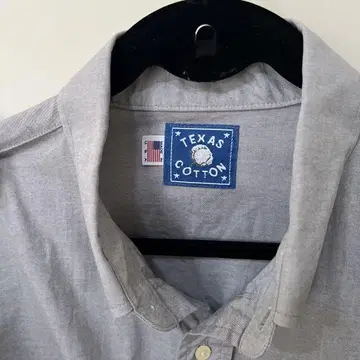 그레이 워크 셔츠 MADE IN USA 텍사스 코튼