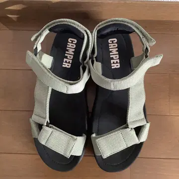 CAMPPER 그린 스포츠 샌들 31