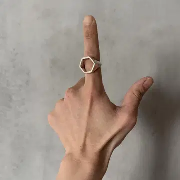 디자인된 반지, 실버 925