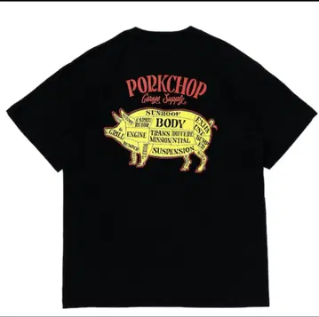 새상품 PORKCHOP GARAGE SUPPLY PORK BACK TEE