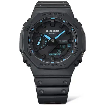 CASIO 지샥 아나데지 블루 GA-2100-1A2 역수입