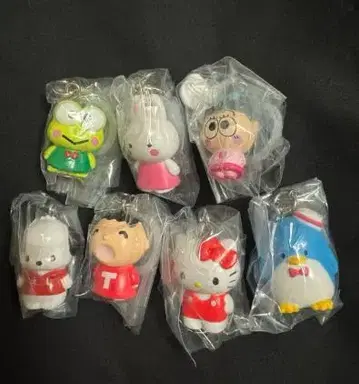 캐릭터 스트랩 8개 세트
