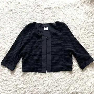 ballsey 실크 볼레로 가디건
