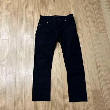 누디진 블랙 데님 30인치