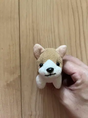 헤이세이 레트로 강아지 봉제 인형 키링