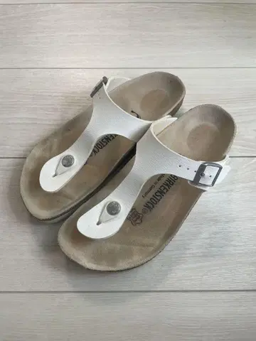 BIRKENSTOCK 버켄스탁 기제 23cm 화이트