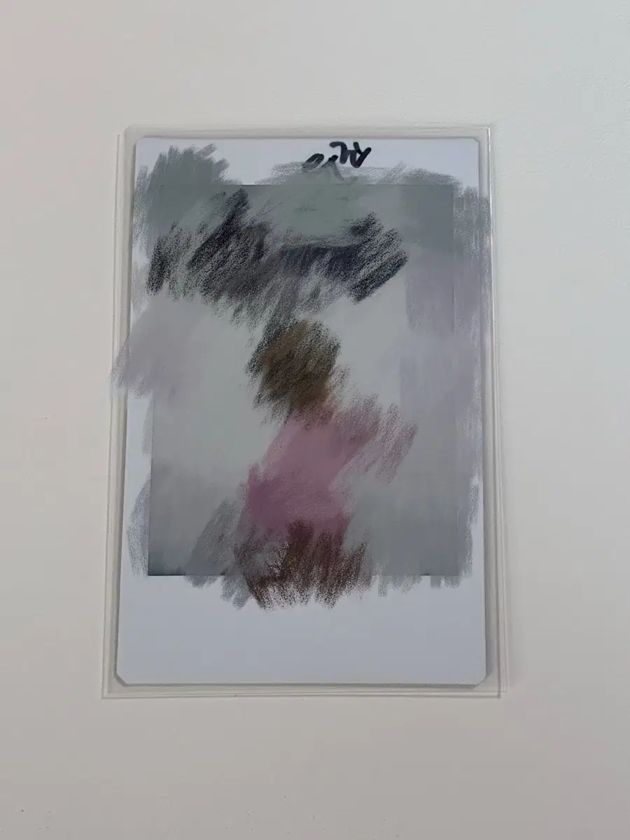 Ive Iz*one Ahn Yujin Signed Polaroid