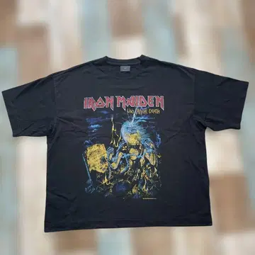 Iron Maiden Live After Death 티셔츠 L