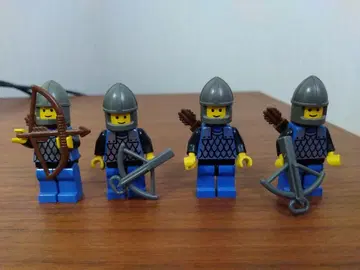 레고 LEGO 성 시리즈 궁수 단종 솔리드 헤드 미니 피규어