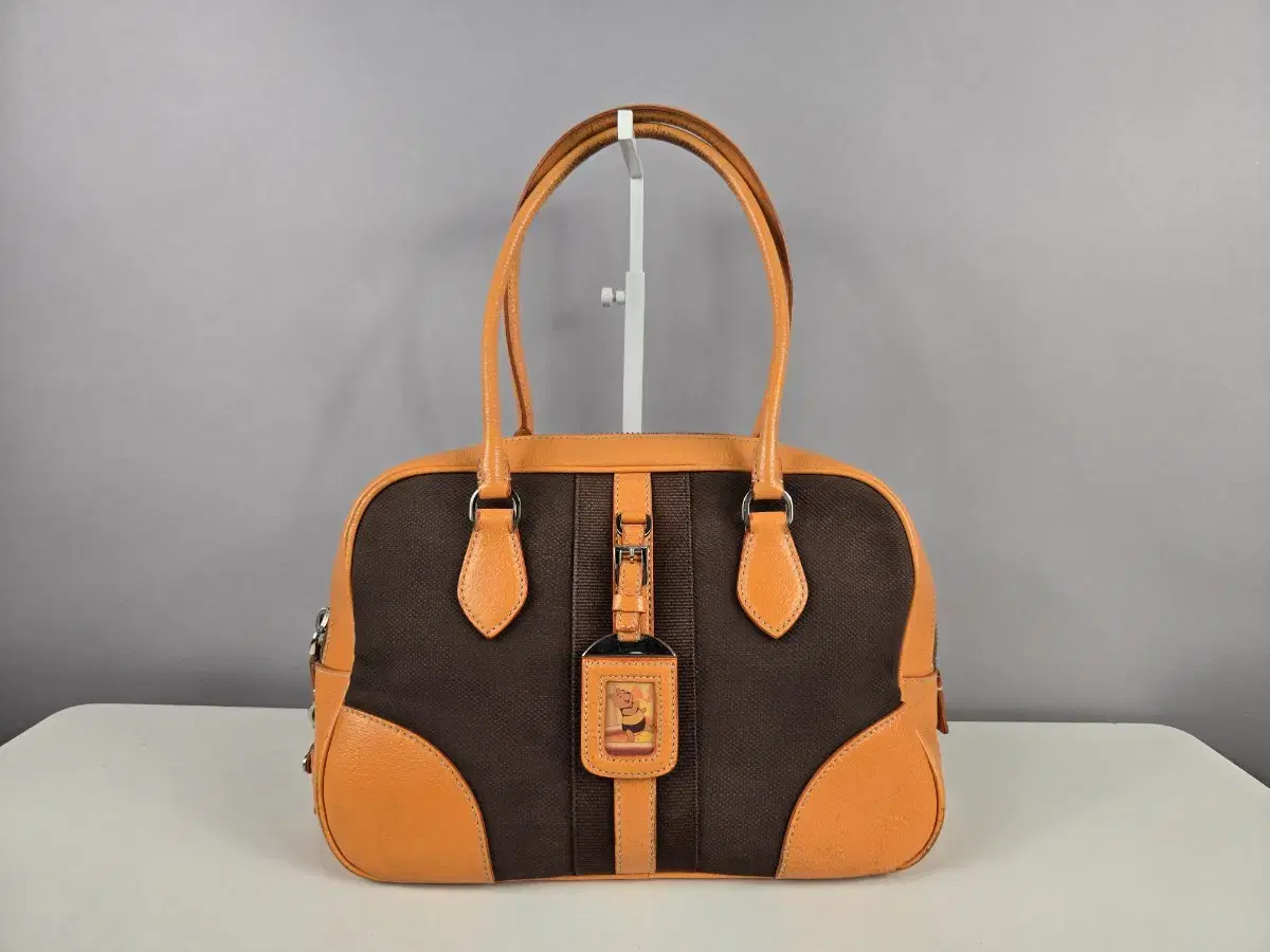 PRADA Prada Bowling Bag Tote Bag Authentic Bag