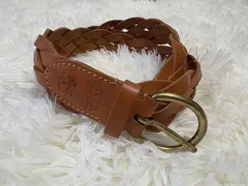 일비종떼 가죽 메쉬 벨트 웨빙