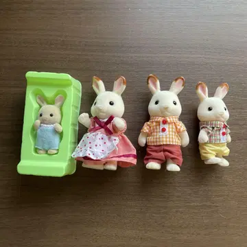 실바니안 패밀리 토끼 인형 4종 세트