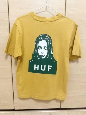 HUFX-GIRL 티셔츠 Mustard