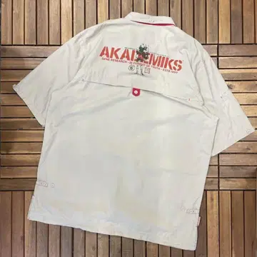 Akademiks 아카데미 반팔 워크 셔츠 HIP-HOP B계