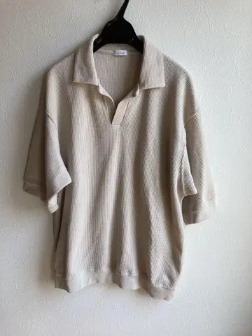 BEAUTY&YOUTH UNITED ARROWS 피케 셔츠 베이지