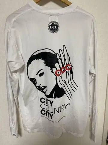 CCC CITY COUNTRY CITY 긴팔 티셔츠 M