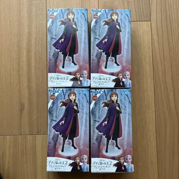 겨울왕국 2 프리미엄 피규어 #안나 4개 세트
