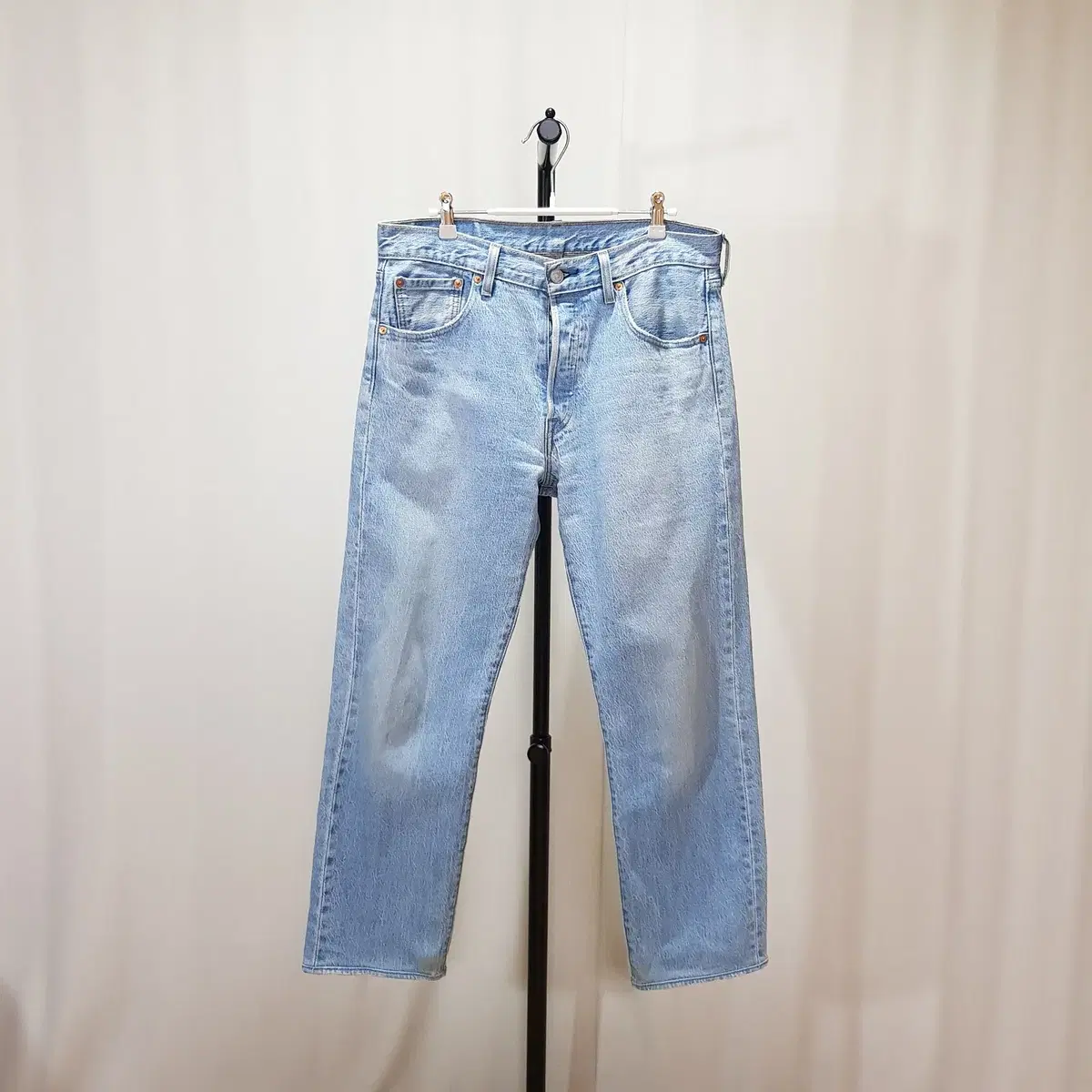 (택포) 리바이스 93 501 연청 데님 팬츠 32 A352