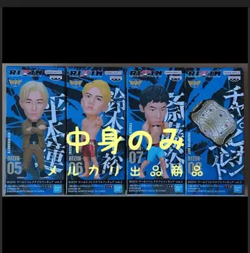 RIZIN 라이진 월드 컬렉터블 피규어 vol.2 4종 월드 컬렉션