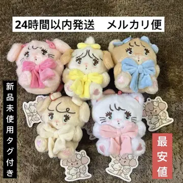 mikko characters 안아주는 리본 마스코트 전 5종 컴프 세트