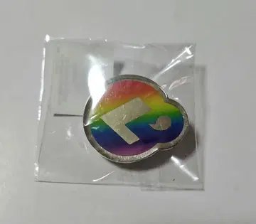 L'Arc~en~Ciel 복권 핀 배지 레인보우 컬러