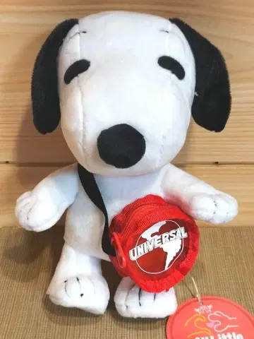 유니버셜 USJ 스누피 my little friend 봉제 인형 포즈