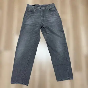 5P 지퍼 앞부분 데님 팬츠