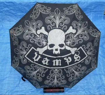 VAMPS 스컬 디자인 접이식 양산