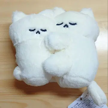붙어 자는 고양이 봉제 인형  하나바라 시키 마스코트