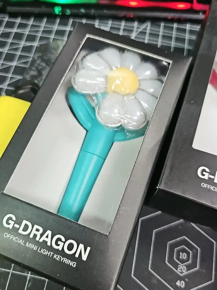 G-dragon Lightstick Keyring Uber Mensch Peaceminusone Green