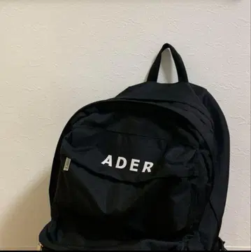 ADER 블랙 백팩