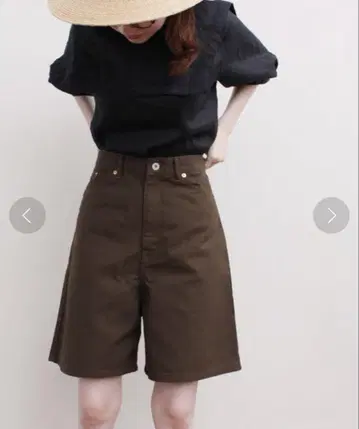 fig London COTTONshortpants 코튼 숏 팬츠