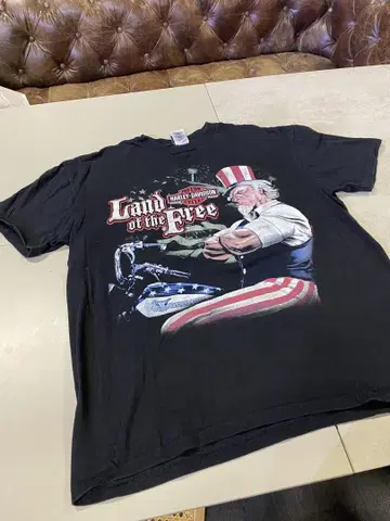 할리데이비슨 티셔츠 XL Land of the Free