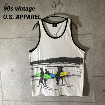 90년대 빈티지 US APPAREL SURF 서핑 탱크탑 레트로 L