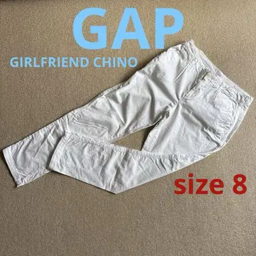 GAP GIRLFRIEND CHINO 화이트 사이즈 8