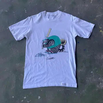 90s USA제 Crazy shirts 캣반 캣 티셔츠