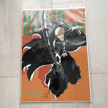 BLEACH WORLD 미니게임 B상 A3 포스터 쿠로사키 이치고