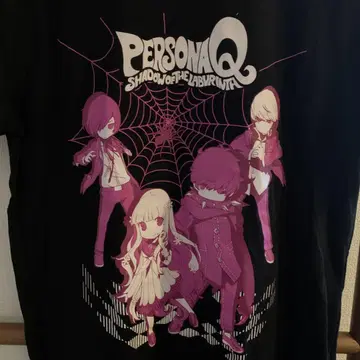 Persona 페르소나 티셔츠 남성용 FREE 사이즈 블랙