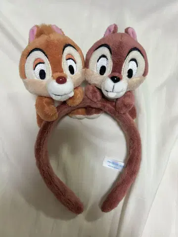 칩과 데일 봉제 인형 머리띠