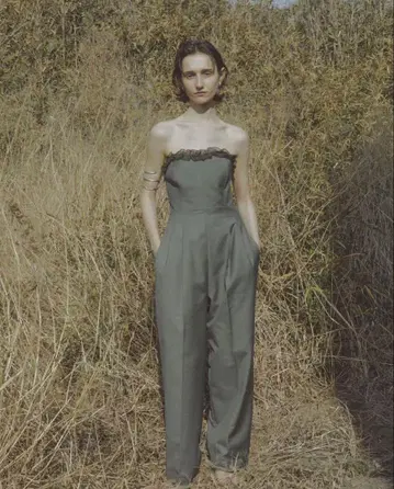 amerivintage MEDI2WAYFRILLROMPER 오버롤
