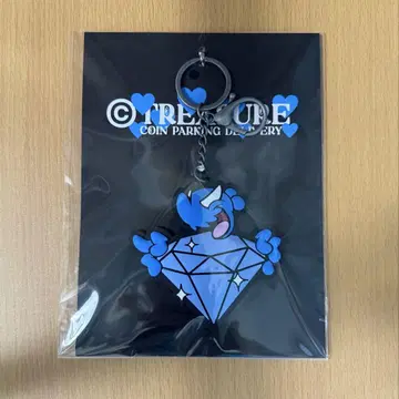 TREASURE 코인 파킹 러버 키링