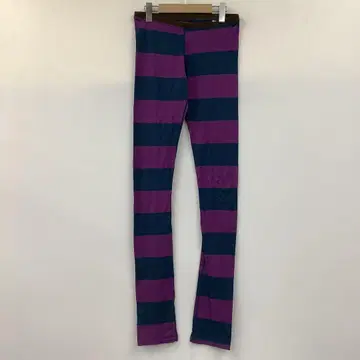 Mash 매쉬 레깅스 이너 레깅스 보더 보라색 코튼